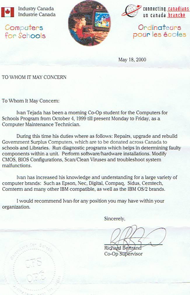 referencia Industry Canada